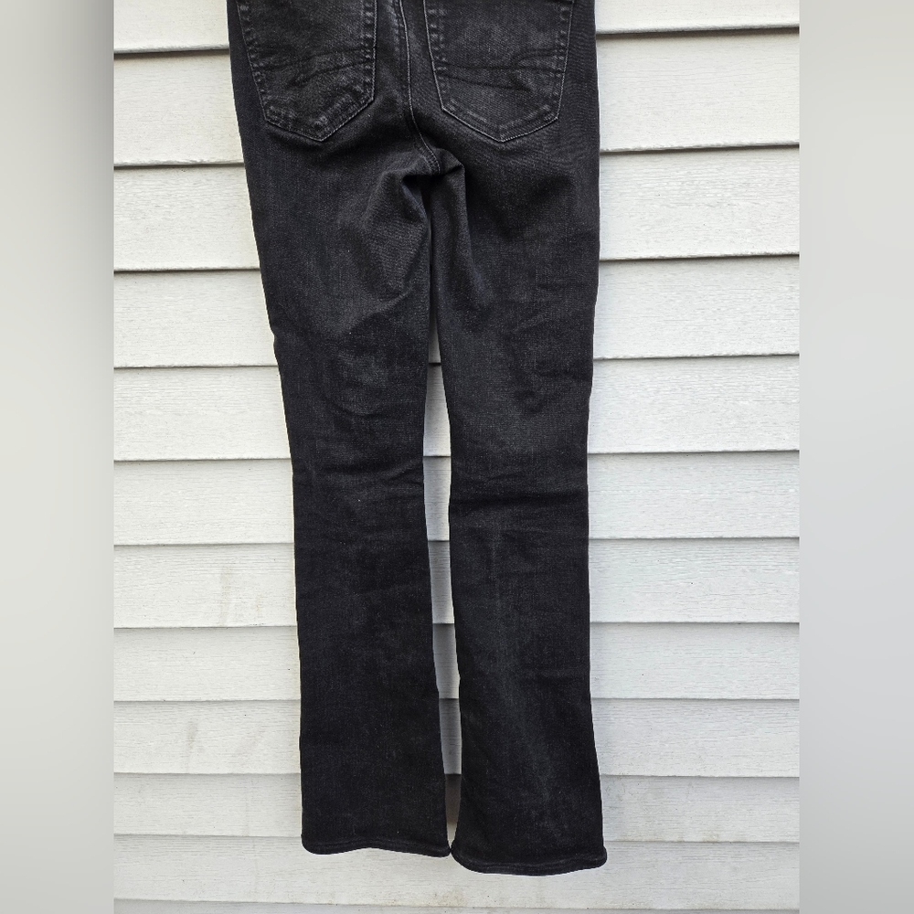 American Eagle Outfitters Women's Dark Jeans Sz 000 Regular Strech - Picture 6 of 8
